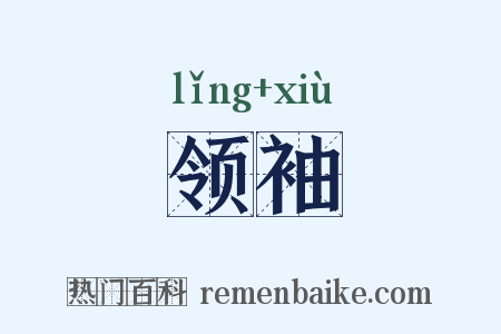 领袖是什么意思的图片